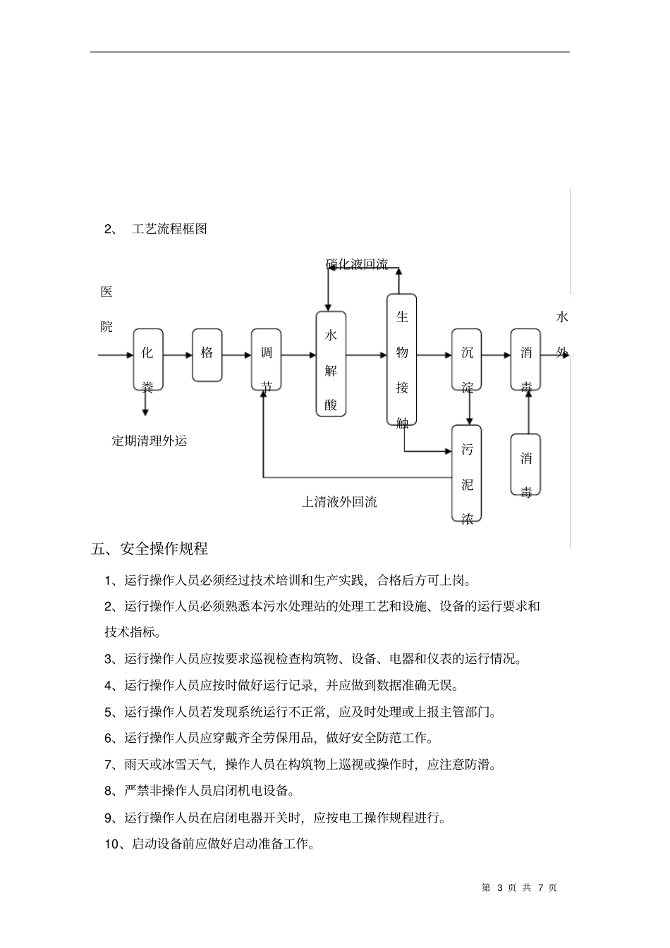 医院污水处理操作规程资料_第3页