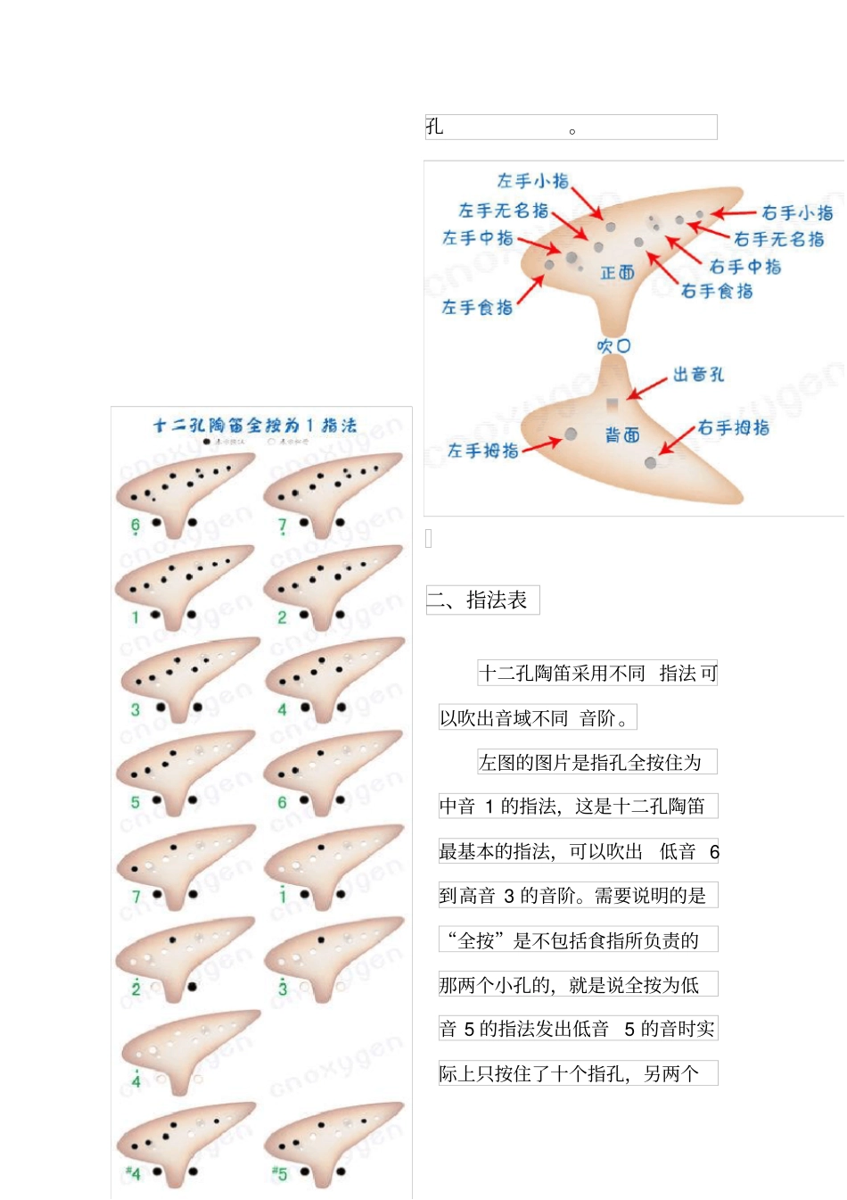 十二孔陶笛自学教程_第3页