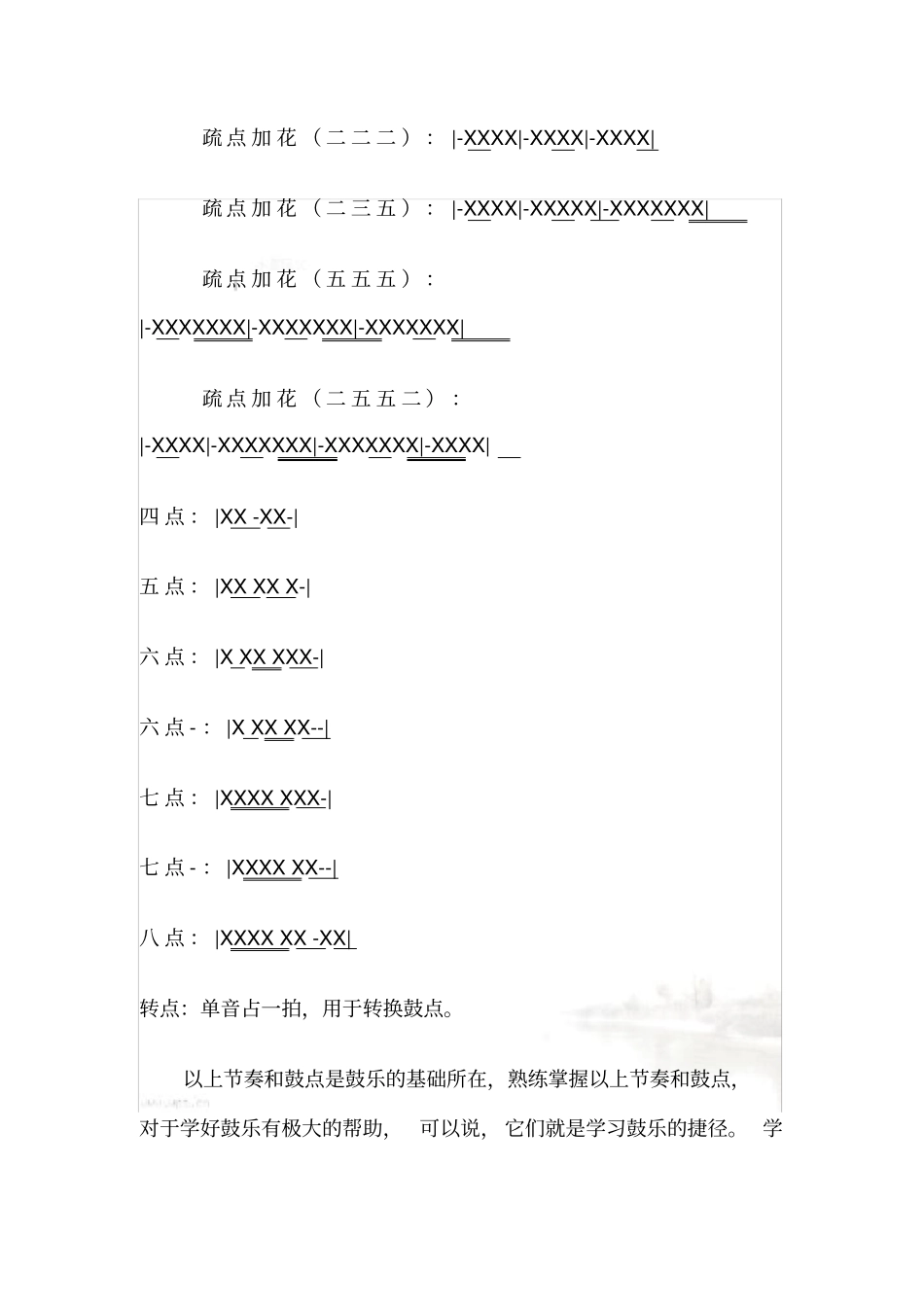 十八路鼓鼓谱_第3页