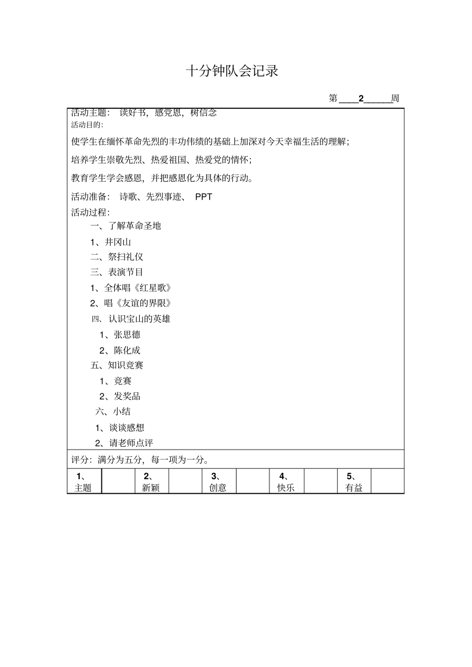 十分钟队会记载_第3页