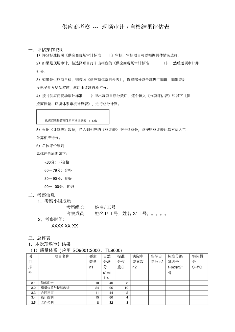 华为供应商质量管理体系考察报告全_第2页