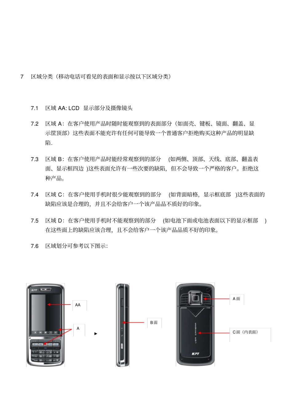 华为手机整机检验标准_第3页