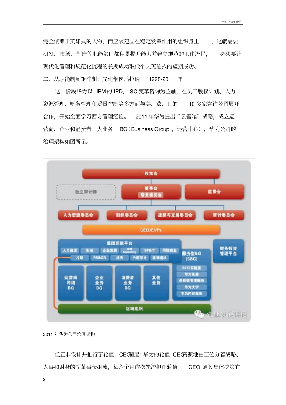 华为矩阵组织架构下的高绩效团队发展历程_第2页