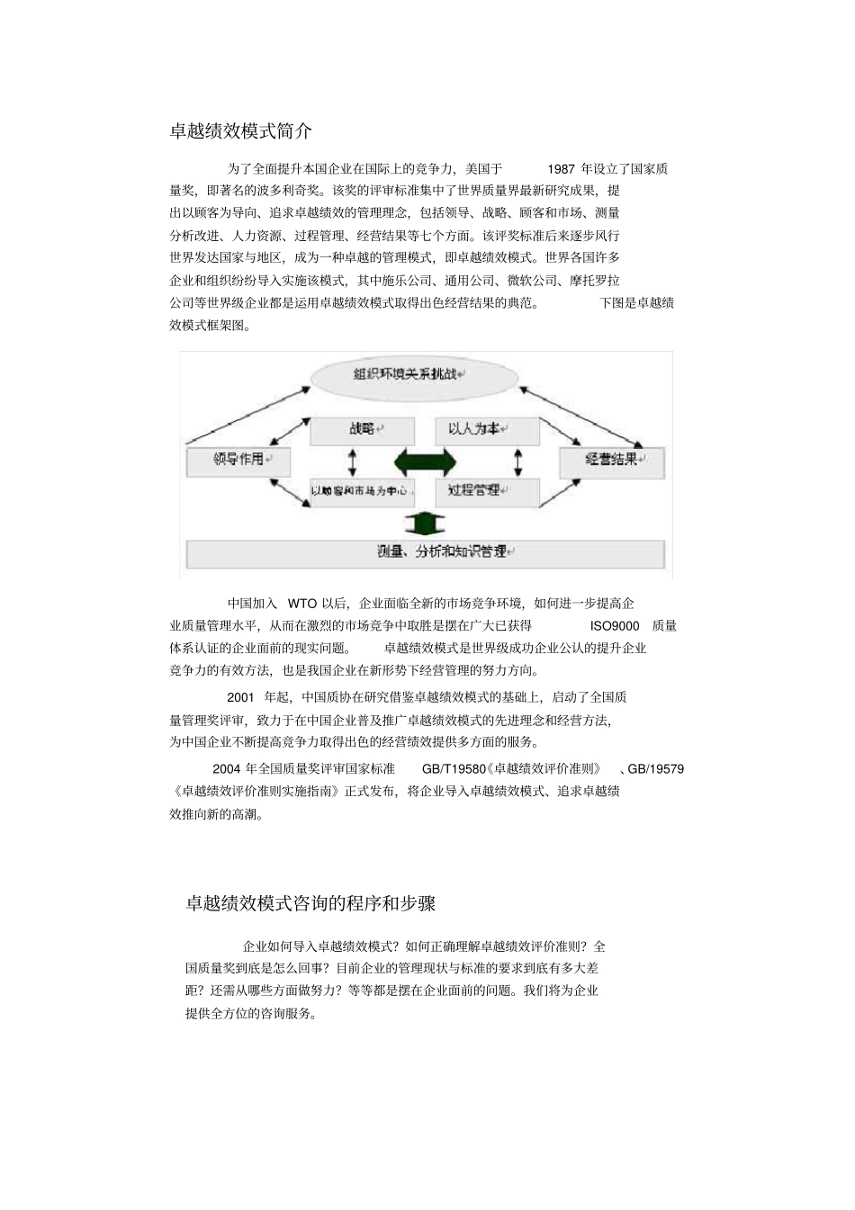 卓越绩效模式简介_第1页
