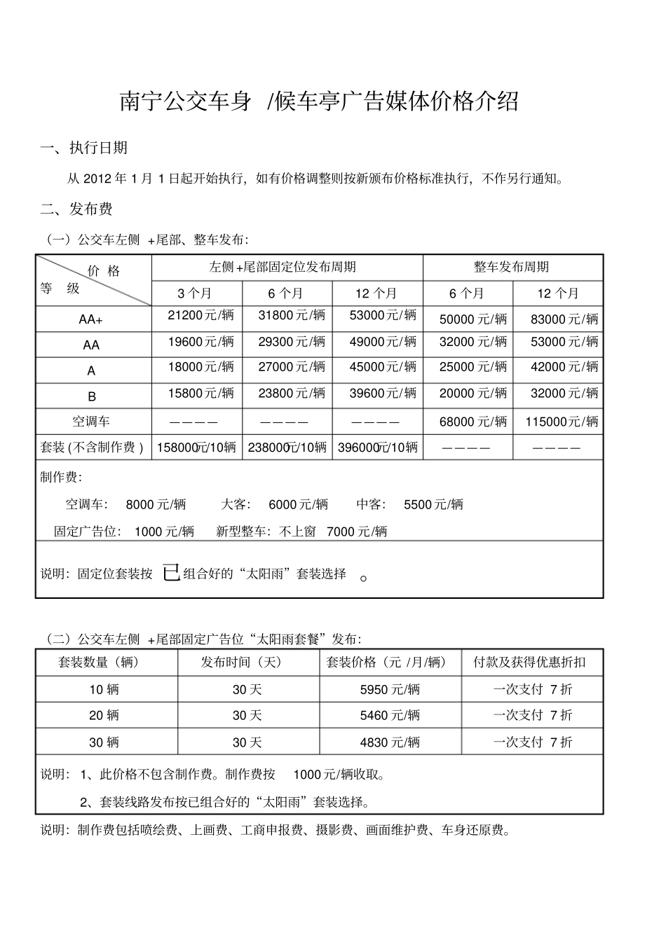 南宁公交车身媒体广告价格_第2页