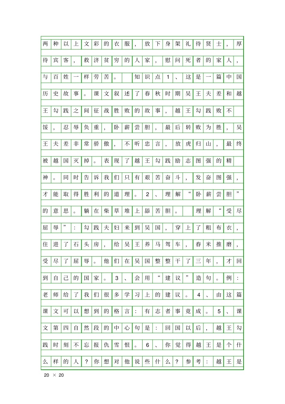 卧薪尝胆知识点_第2页