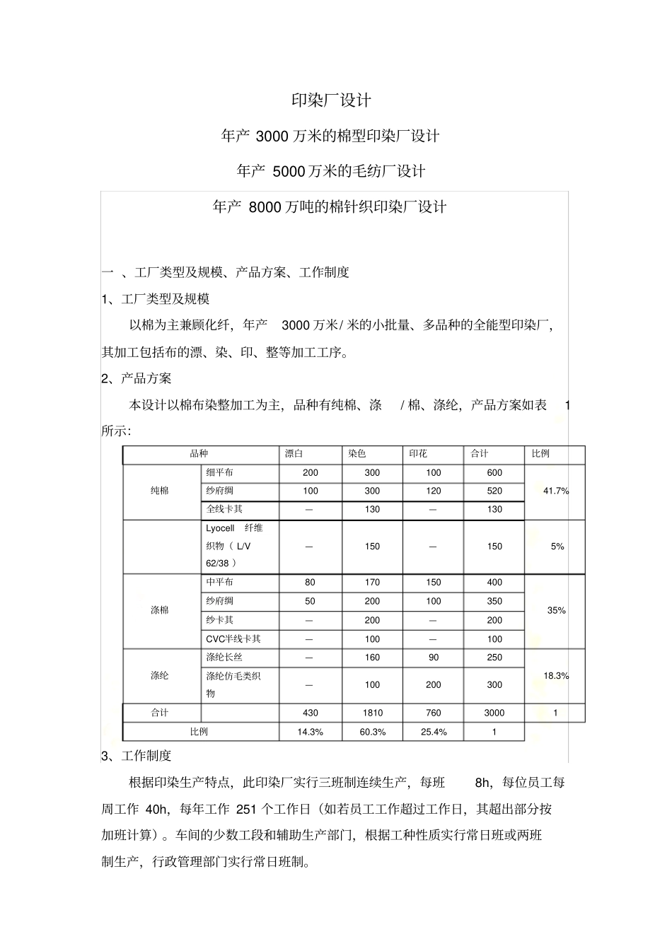 印染厂设计举例_第2页