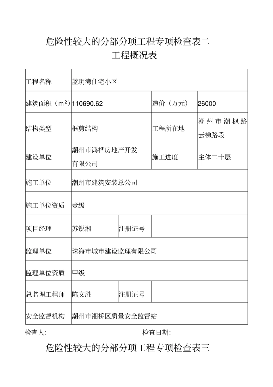 危大专项检查表_第2页