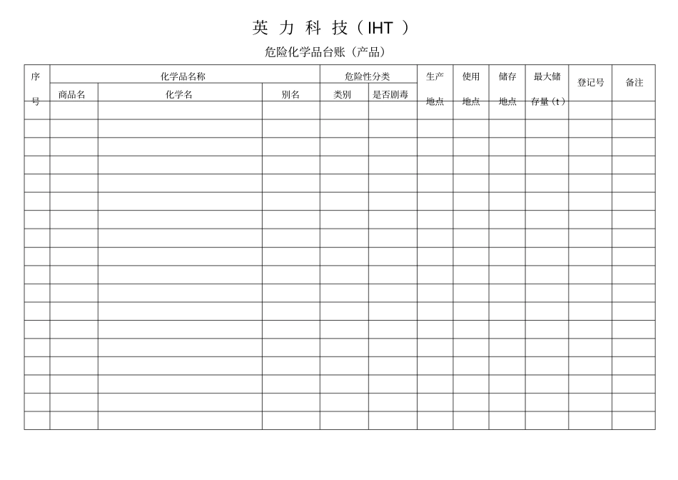 危险化学品台账_第3页