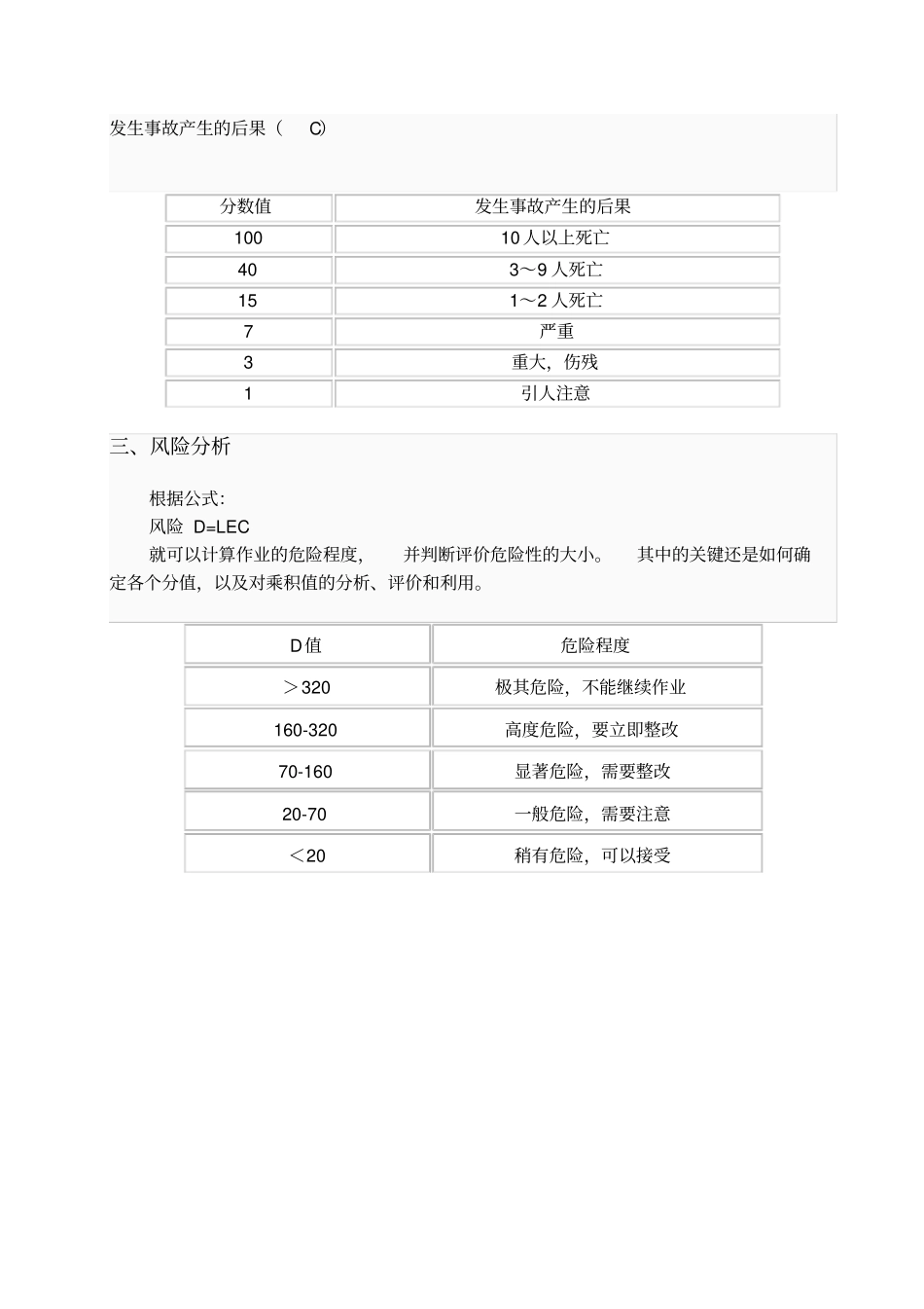 危险源辨识风险评价表_第2页