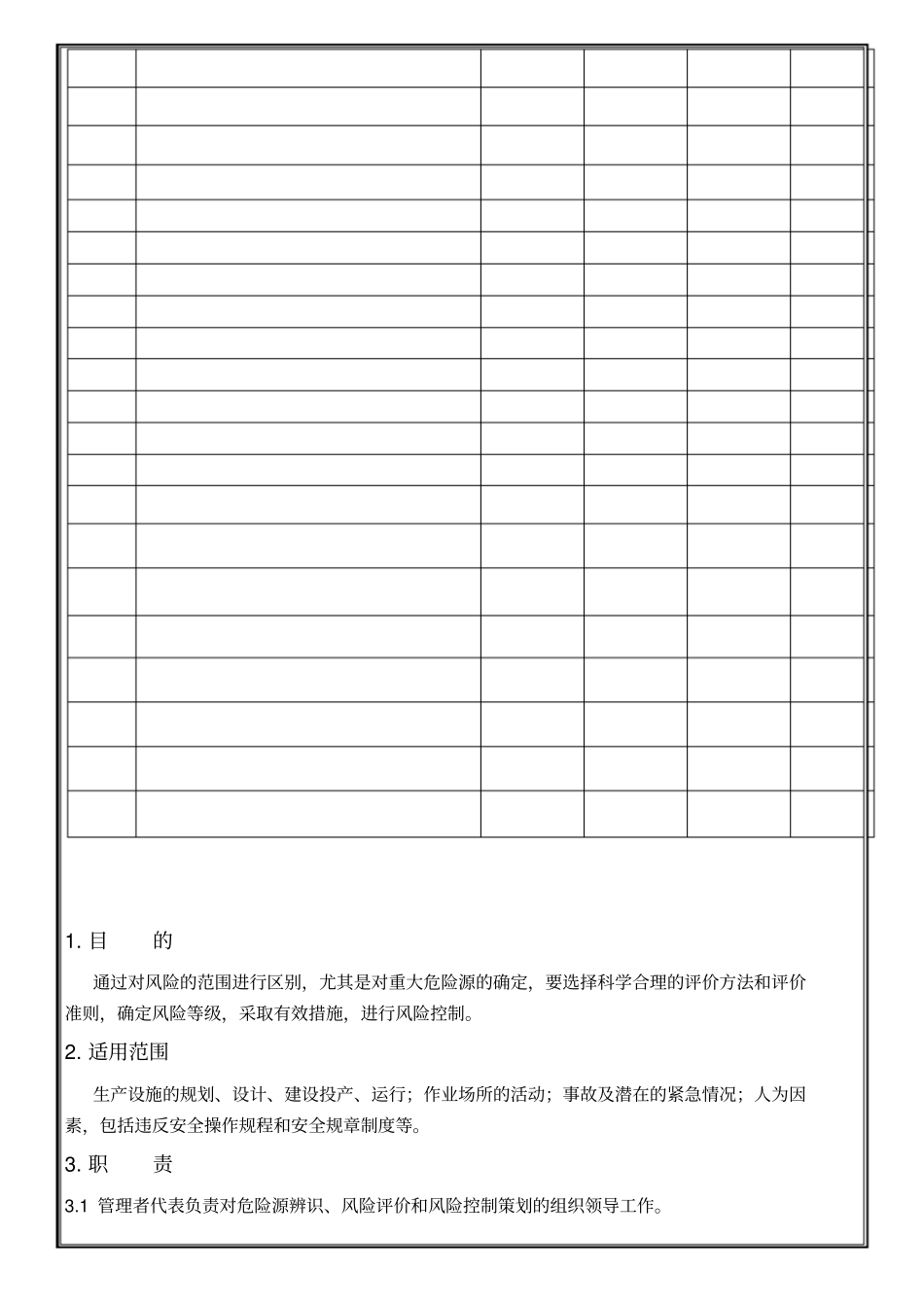 危险源辨识风险评价和风险控制管理制度_第2页
