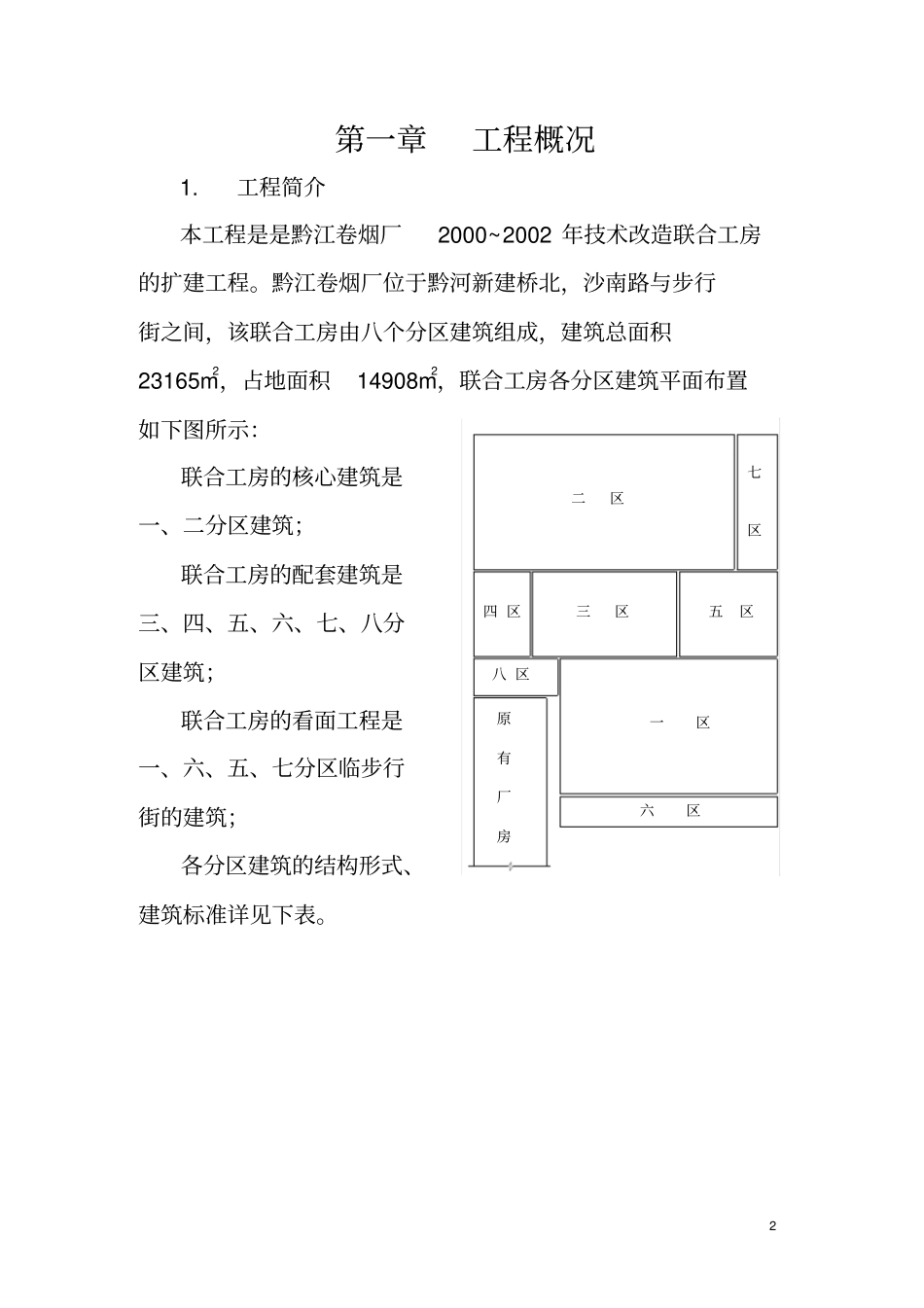 卷烟厂施工组织设计_第2页