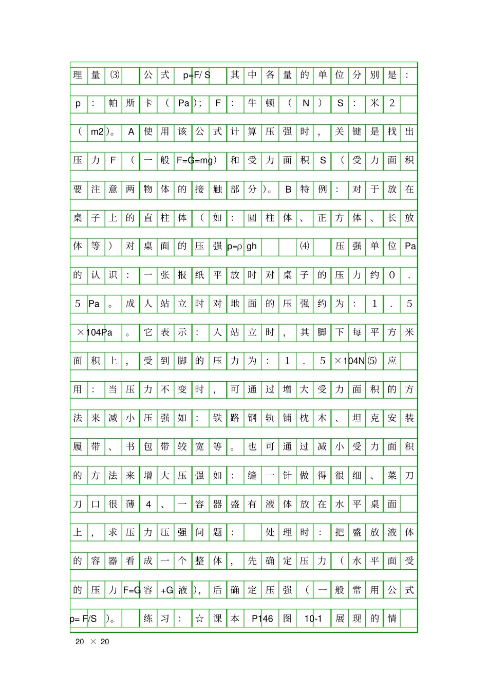 压力和压强复习提纲_第2页