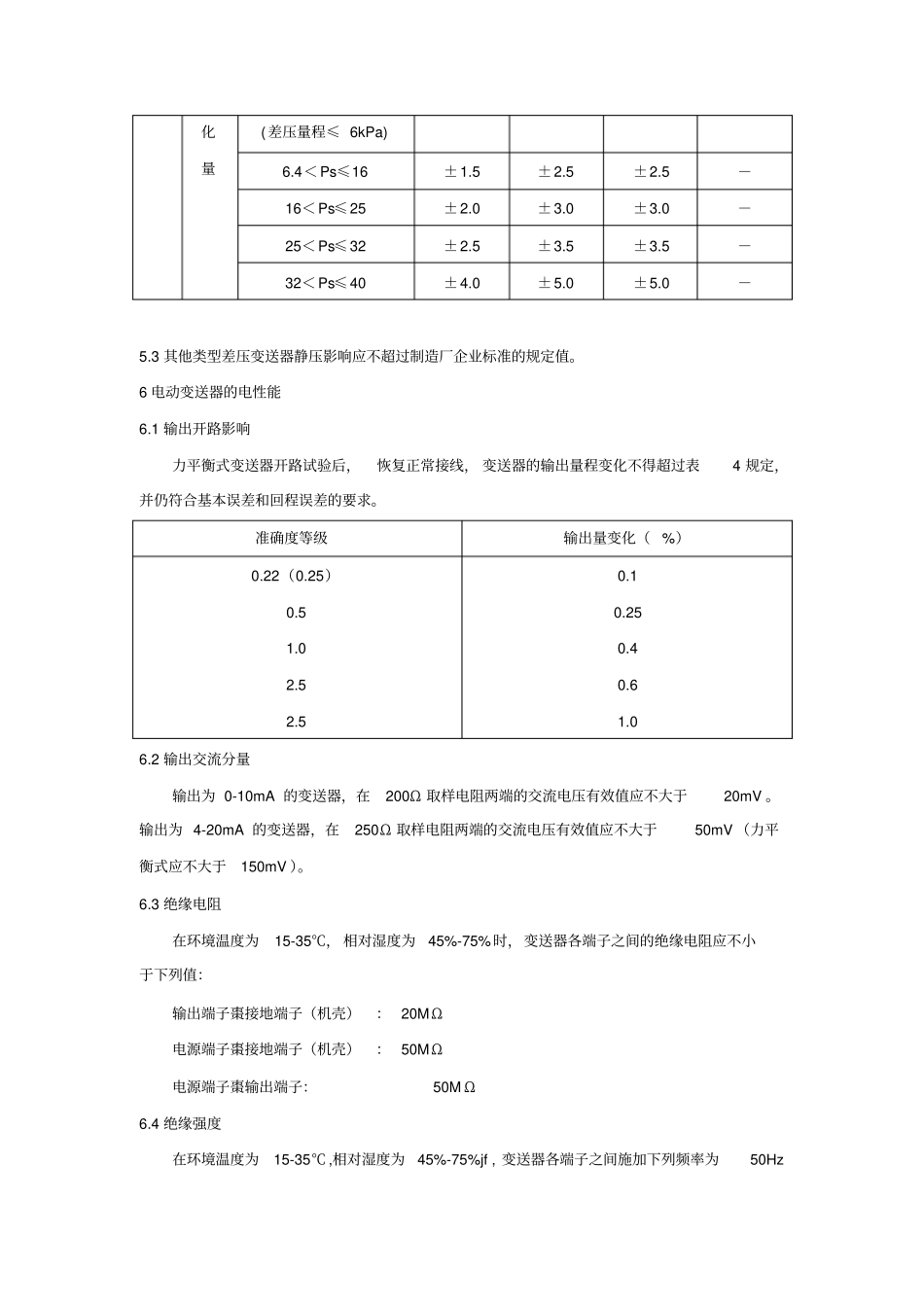 压力变送器检定规程讲解_第3页