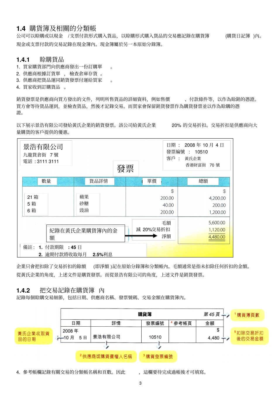 原始分录簿及分类帐_第3页