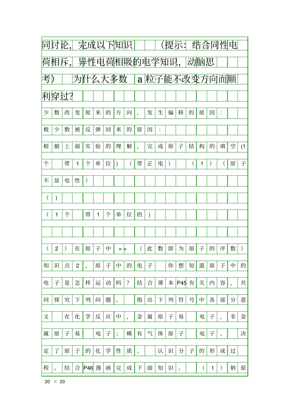 原子中的电子学案_第2页