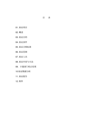 原子吸收分光光度计验证方案