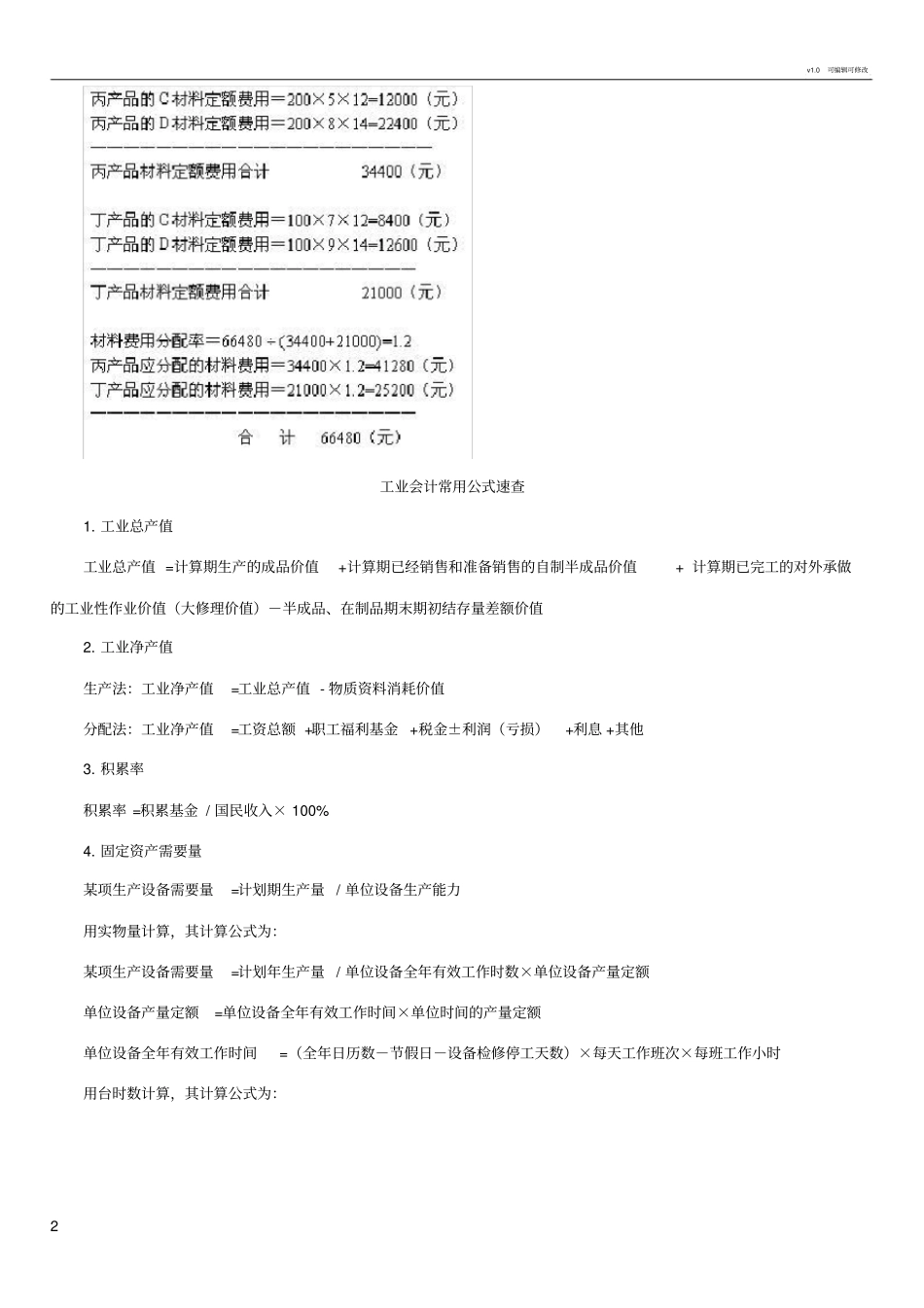 原材料费用分配的方法_第2页