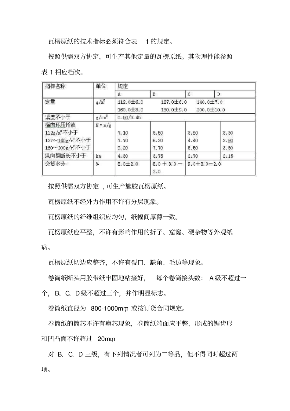 原纸检验标准_第2页