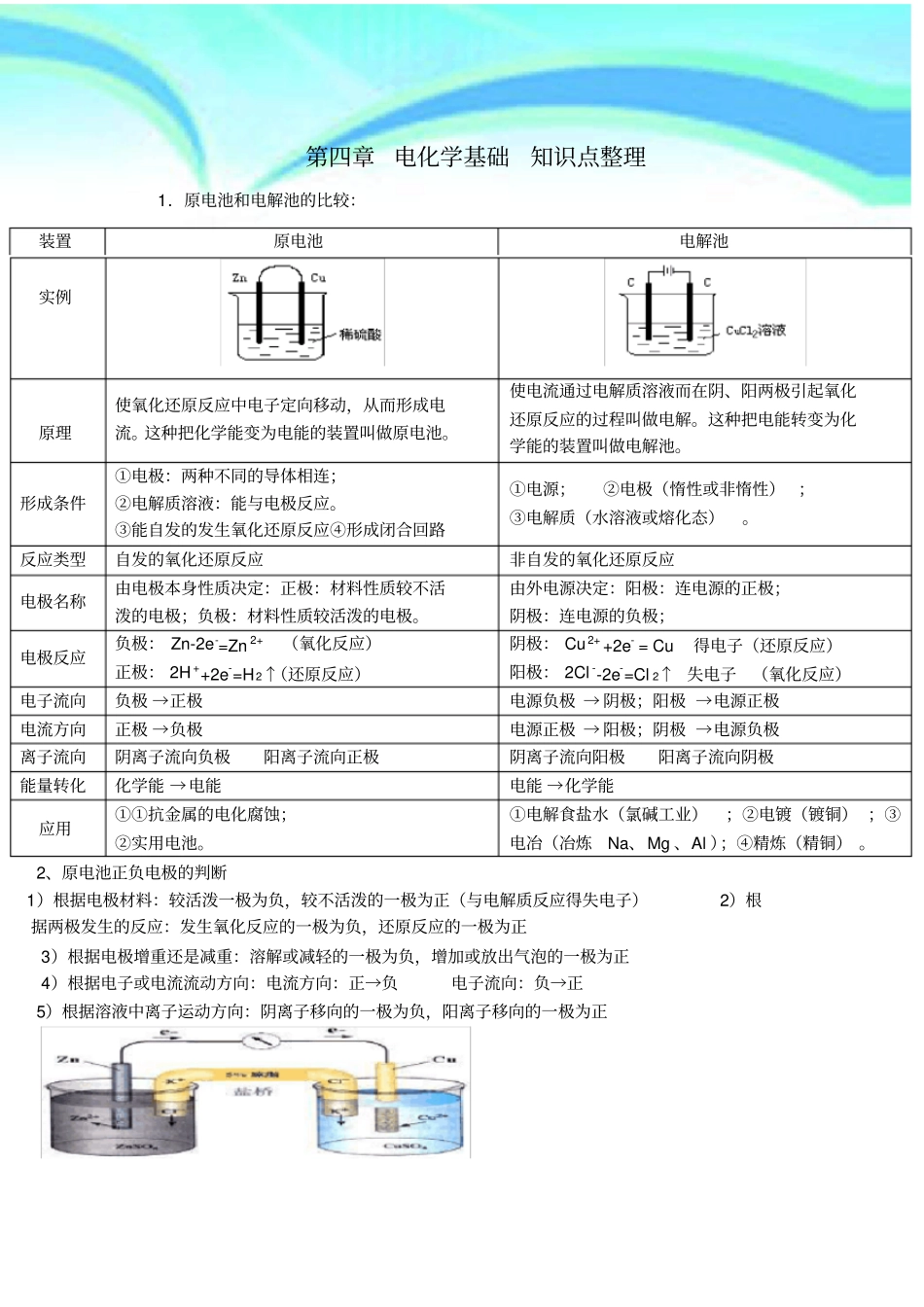 原电池章节知识点总结_第3页