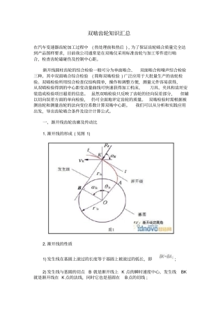 双啮齿轮知识汇总重点讲义资料