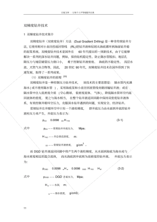 双梯度钻井技术