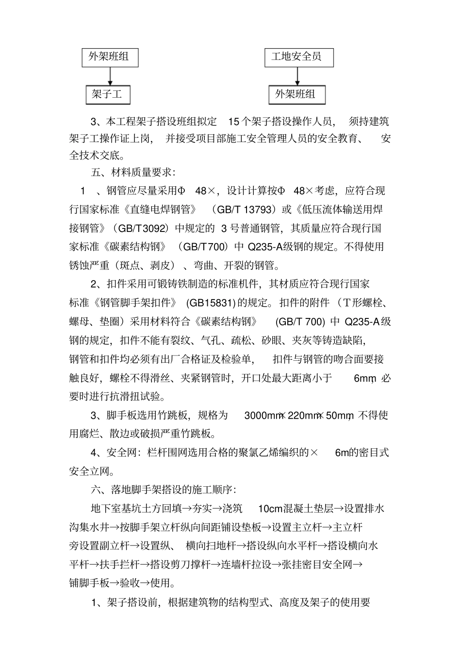 双立杆落地式脚手架参考方案_第2页