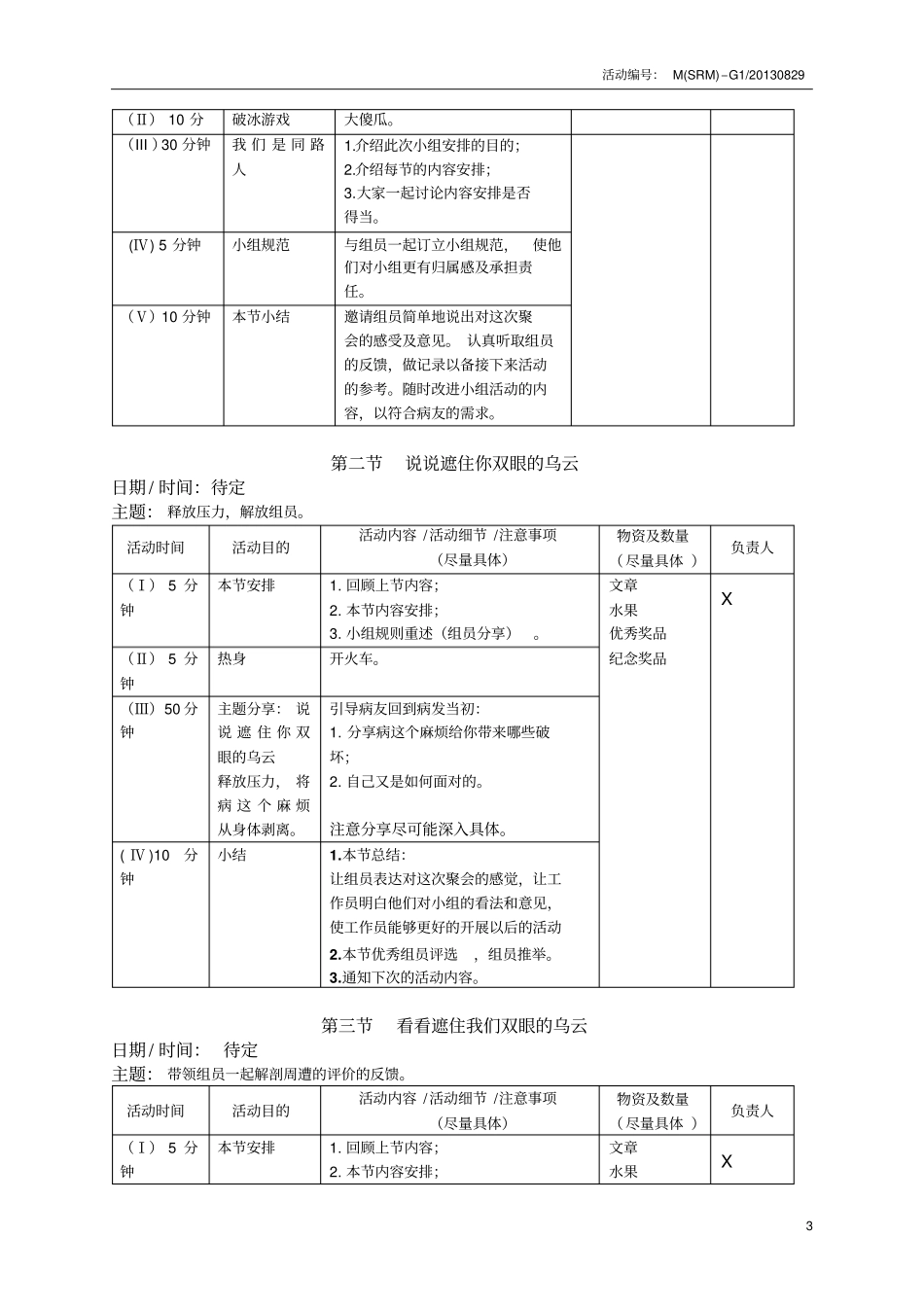 叙事治疗在尿毒症患者小组中运用_第3页