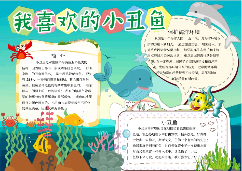 可爱的小丑鱼4_第1页