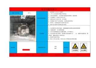 司炉工安全风险告知卡
