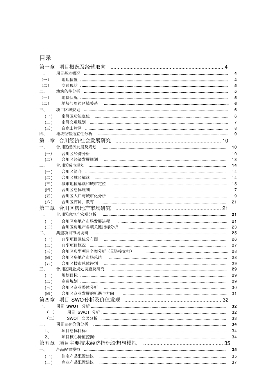 合川滨江项目可行性研究报告_第2页
