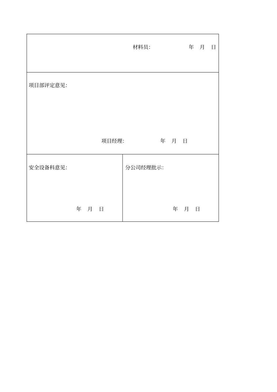 合格供货方考核表表格_第2页