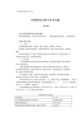 合理使用注释与参考文献—5