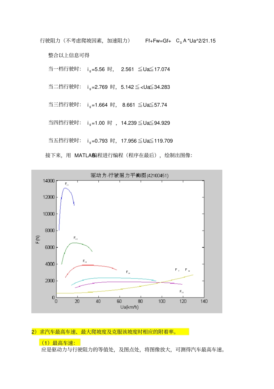 吉林大学汽车理论第一次作业_第3页