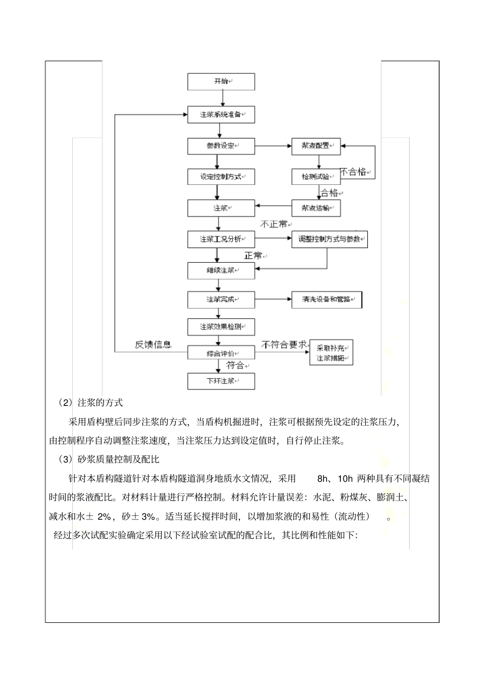 同步注浆及二次注浆技术交底_第3页