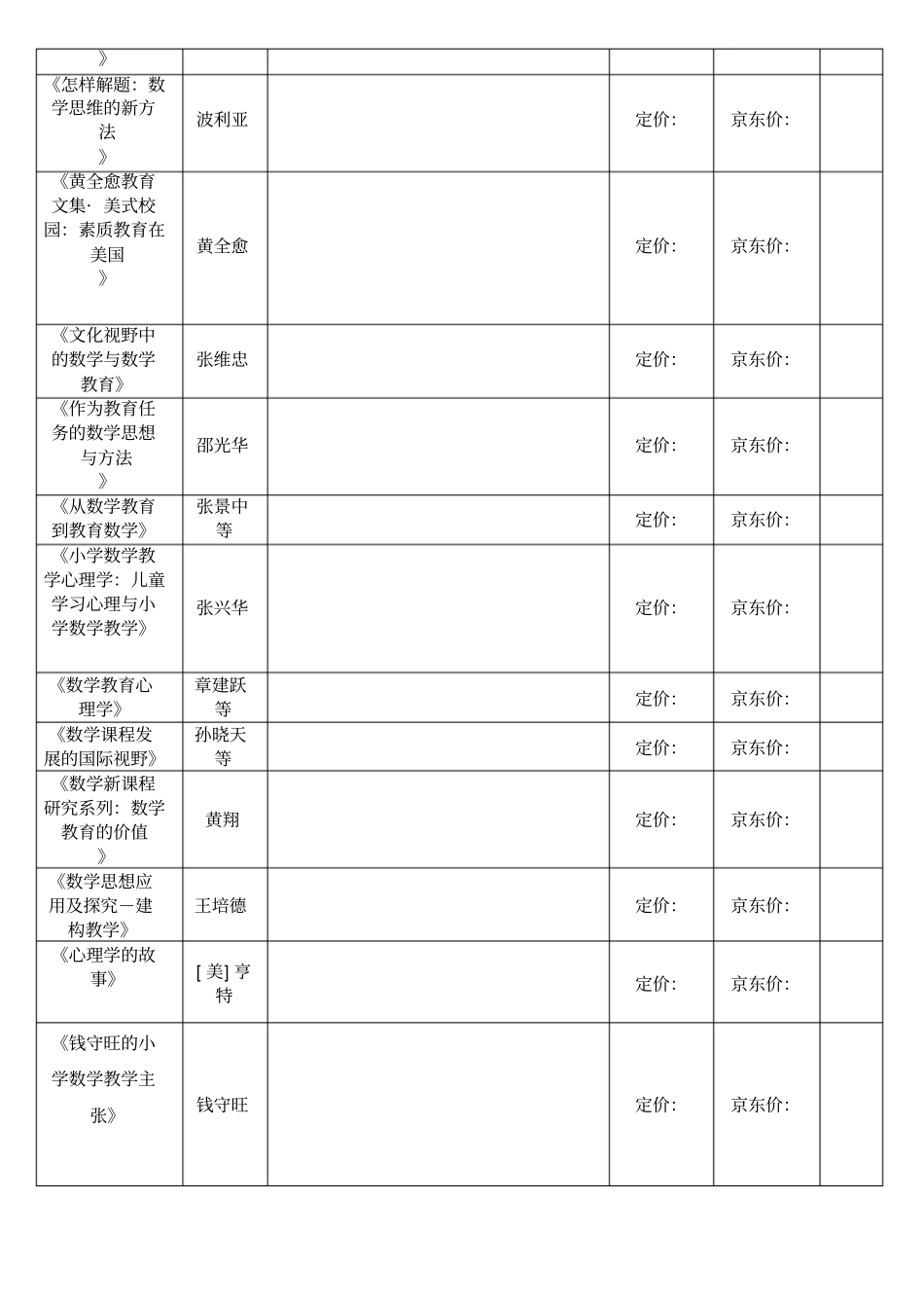 名师工作室书目推荐_第2页