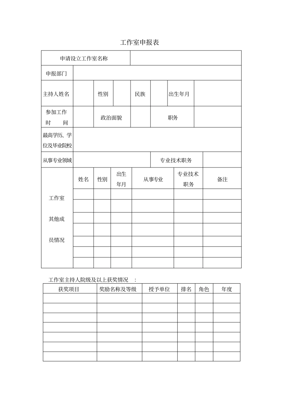名师工作室申报书_第2页