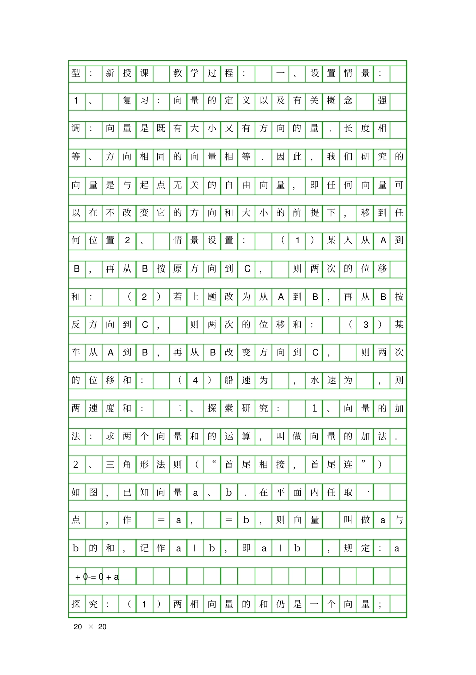 向量的加法运算及其几何意义_第2页