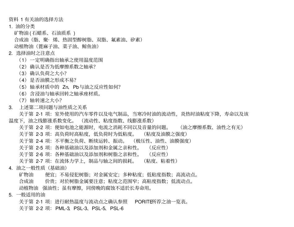 含油轴承的设计资料_第1页
