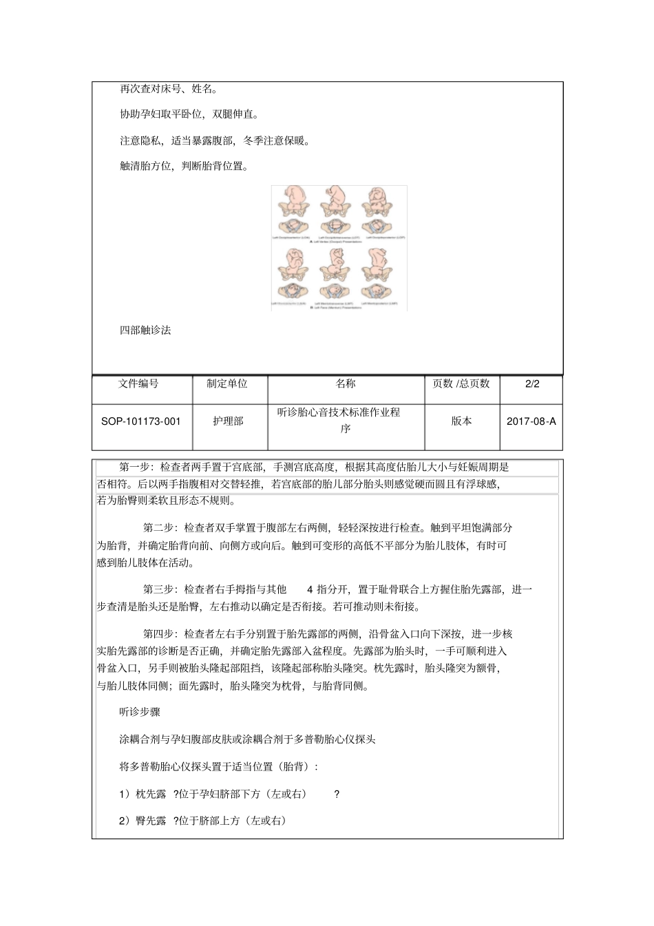 听诊胎心音技术_第2页