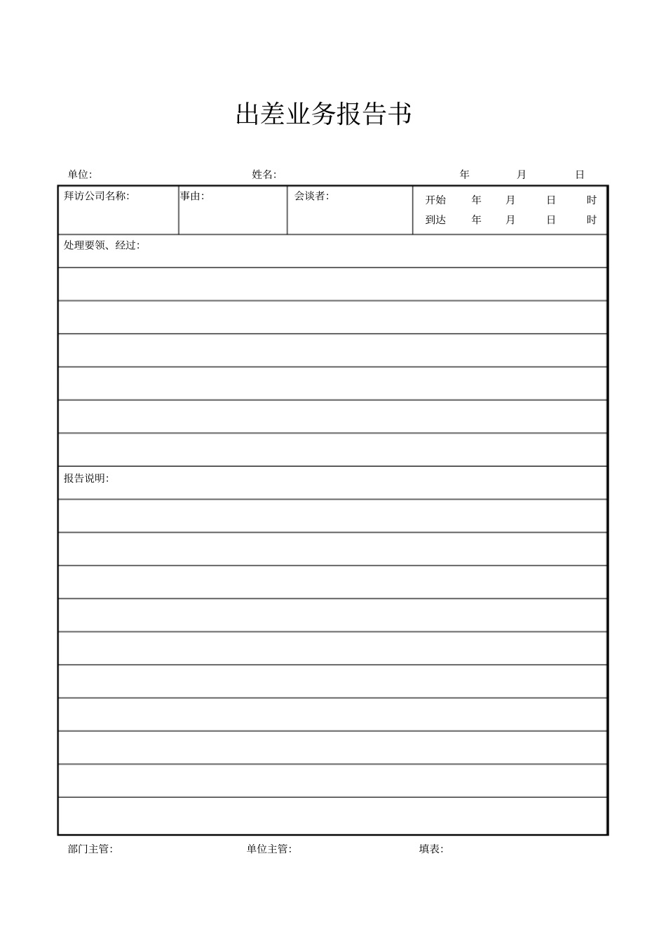 员工出差填写表格_第1页