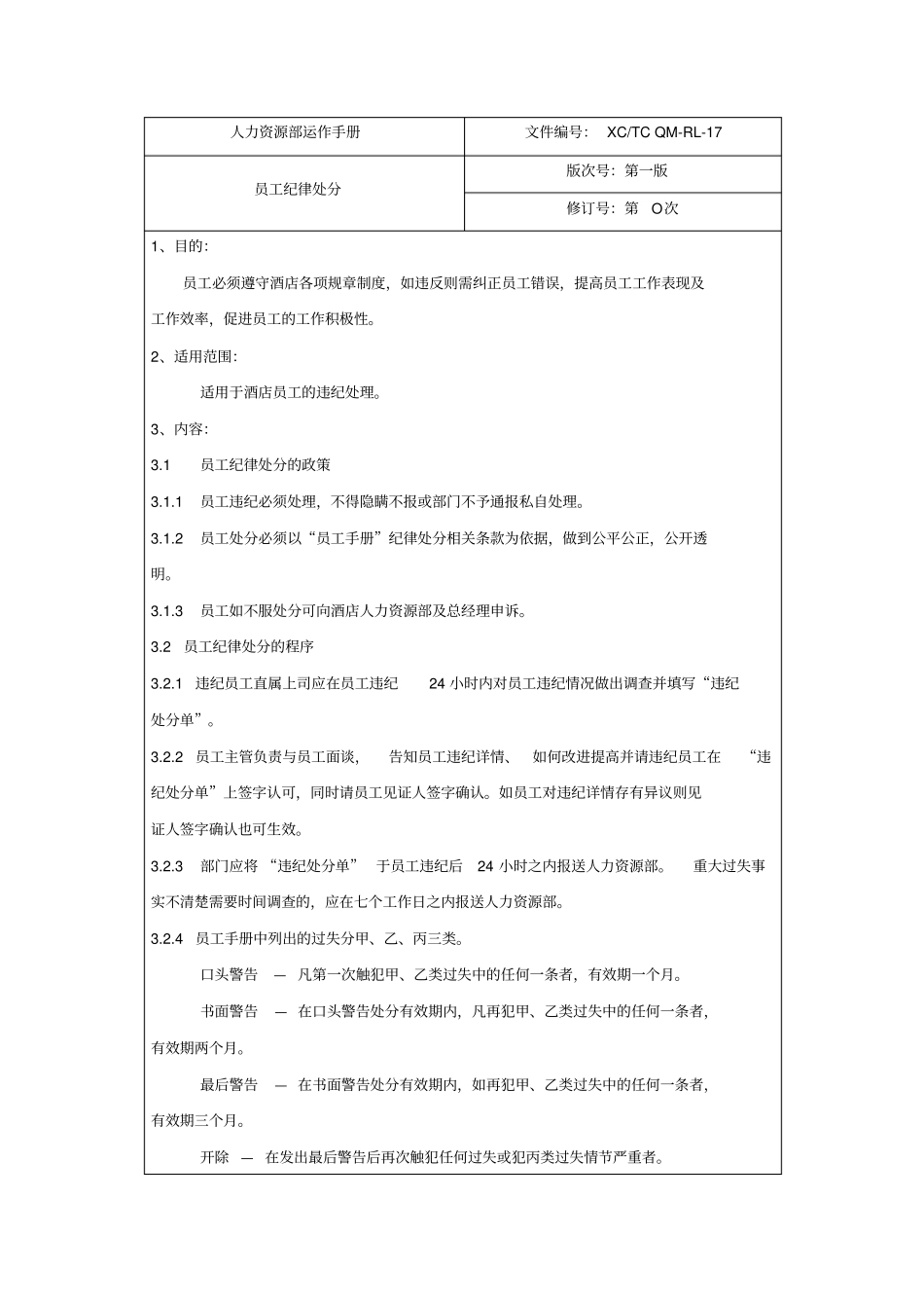 员工纪律处分_第1页