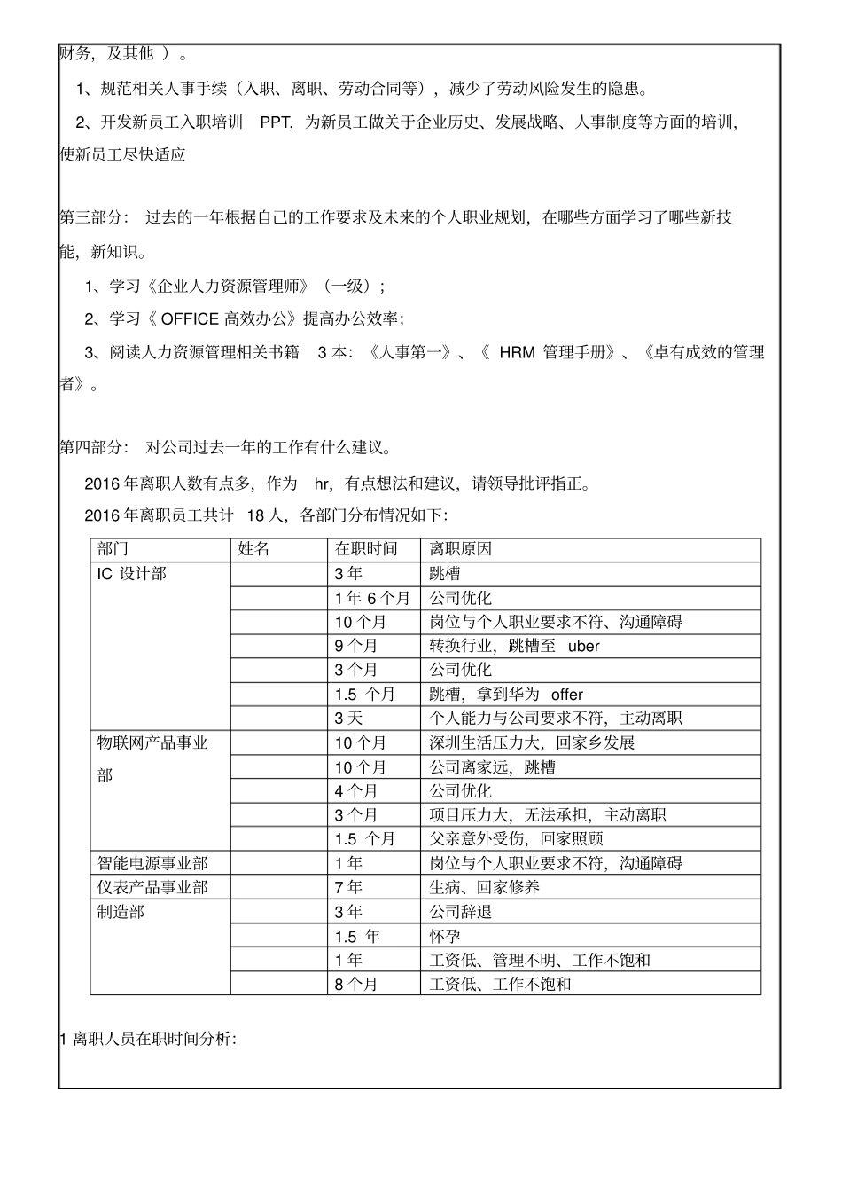 员工自评表2016分享_第3页