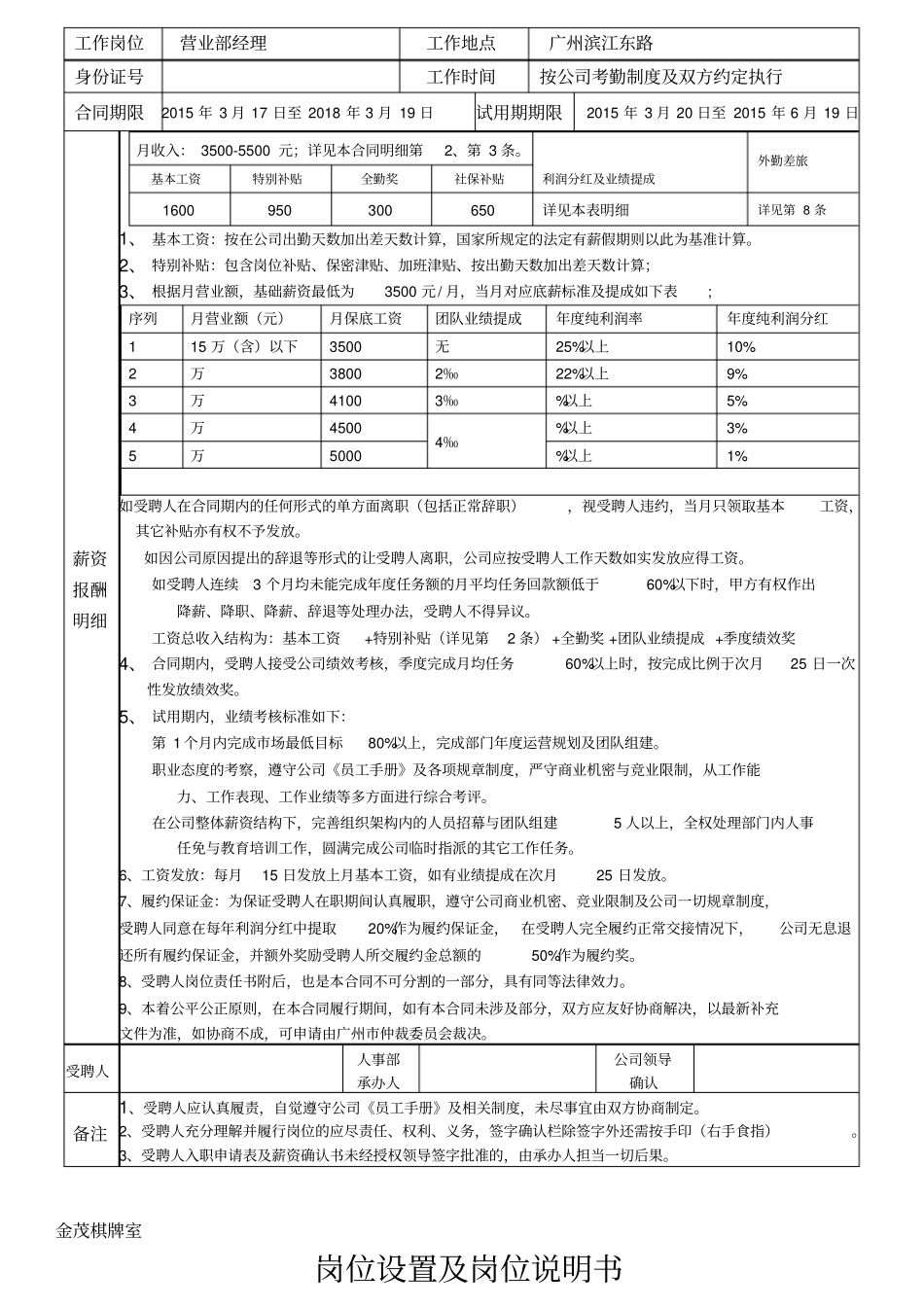 员工薪资确认书_第2页