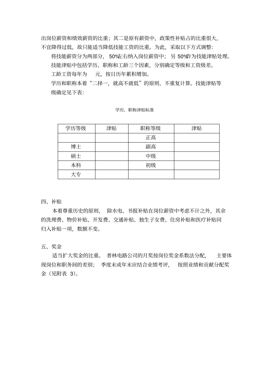 员工薪酬调整建议方案_第2页