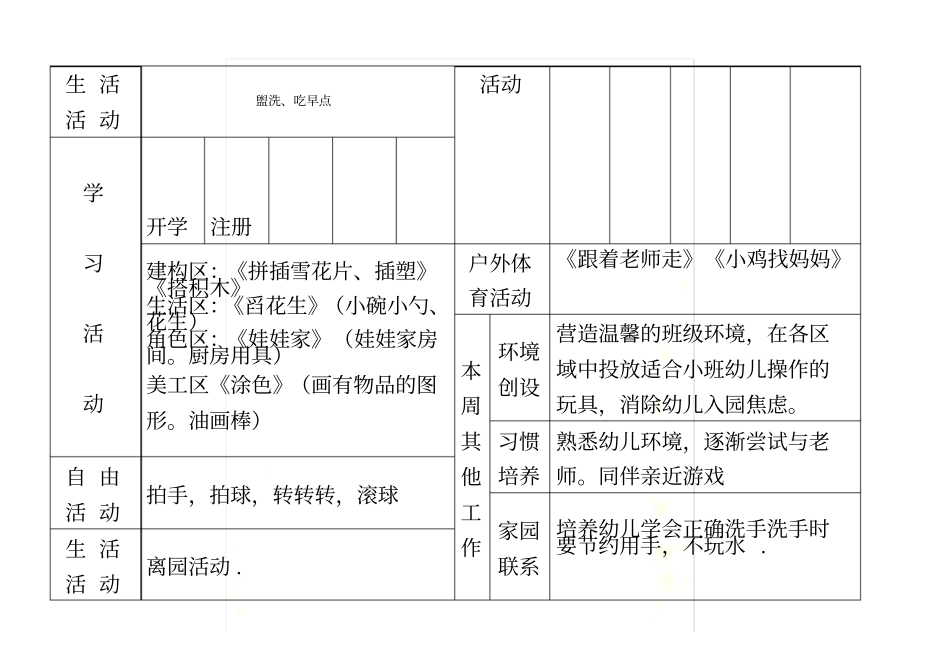 周工作计划表_第3页