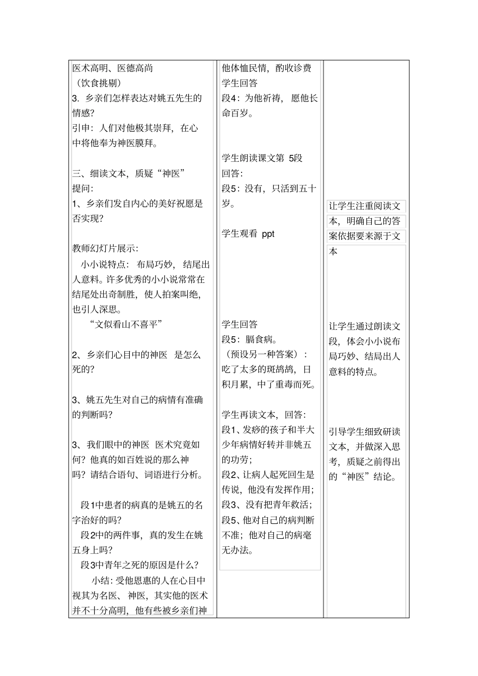 命系悬壶教学设计_第3页