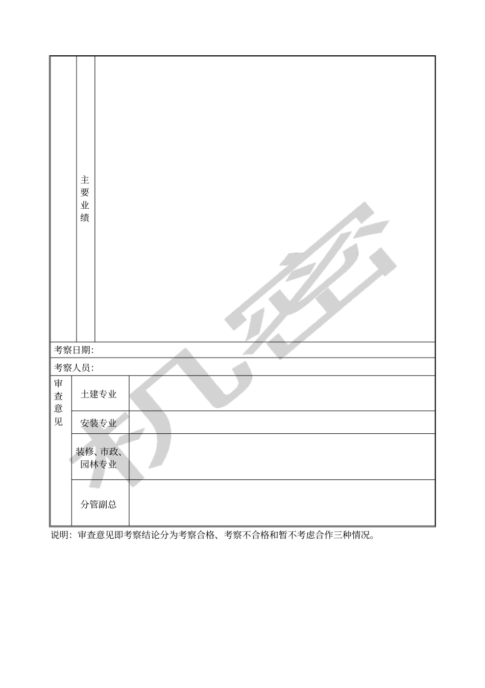 咨询公司考察情况记录表_第2页