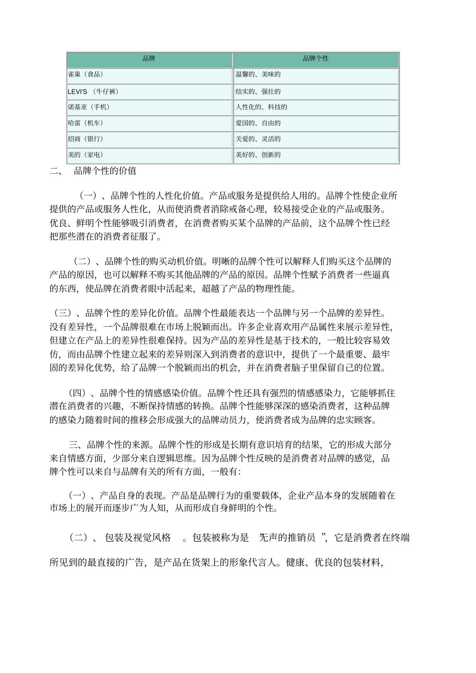 品牌个性形象_第3页