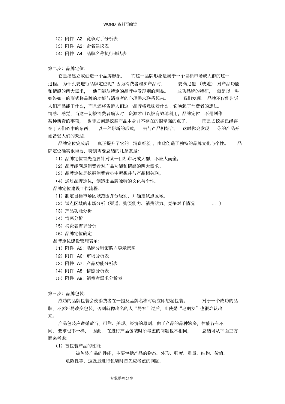 品牌建设模型方案说明_第2页